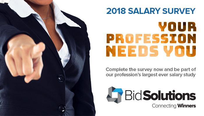 News & Jobs from Bid Solutions – Salary Survey Early Trends